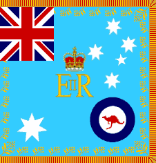 {Queen's Colour of the RAAF]
